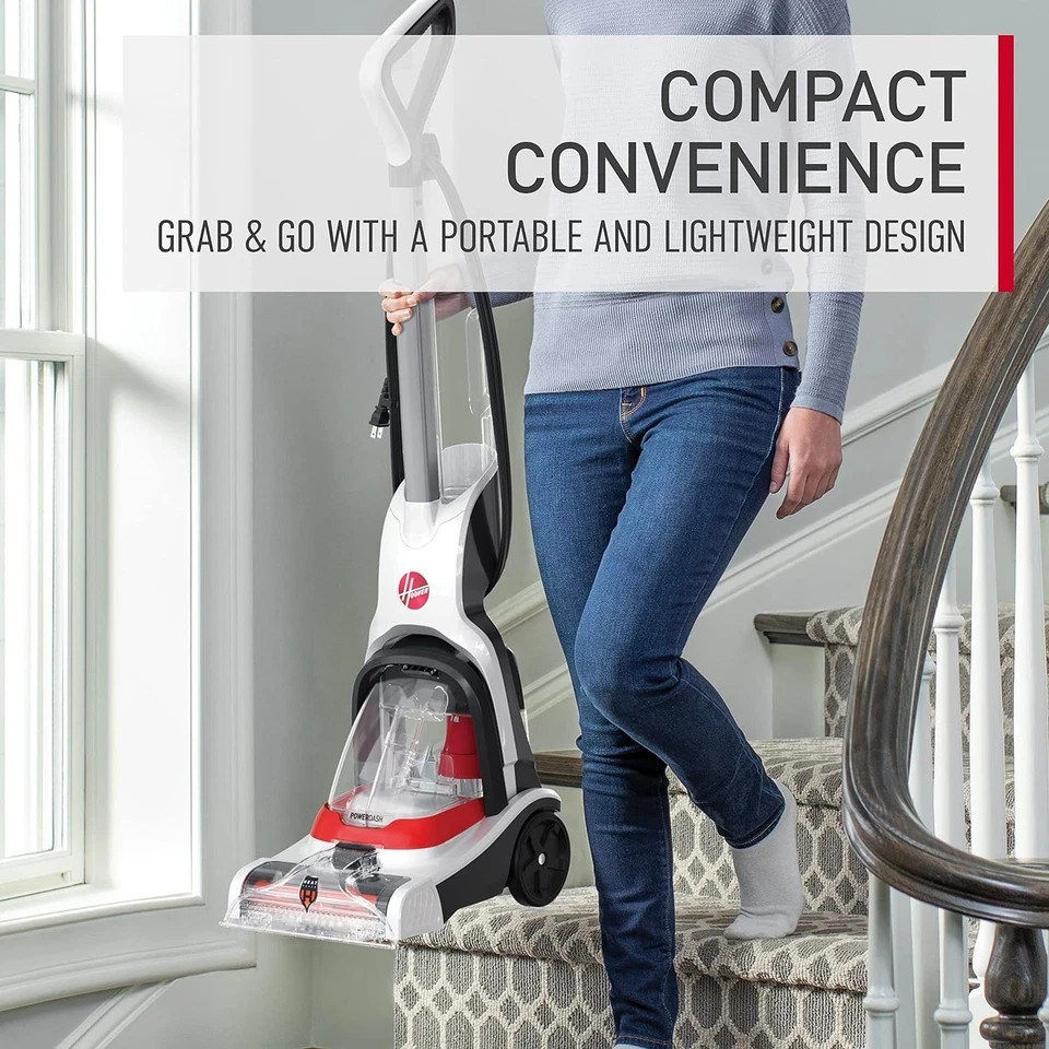 Hoover PowerDash Pet+ Compact Carpet Cleaner / Shampooer with Heatforce FH50704V