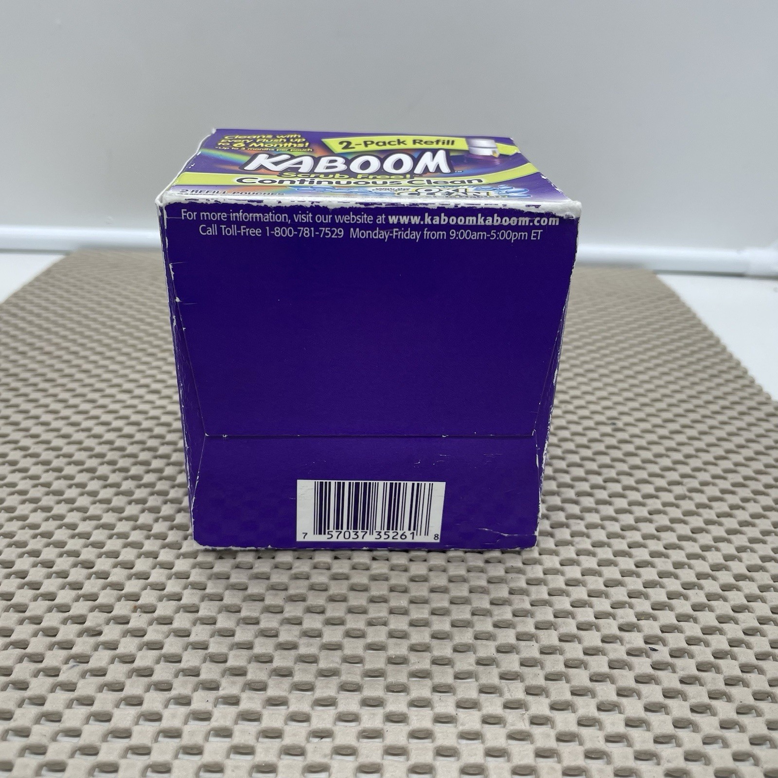 Kaboom Scrub Free Continuous Clean Toilet Cleaning Refill 2 Count