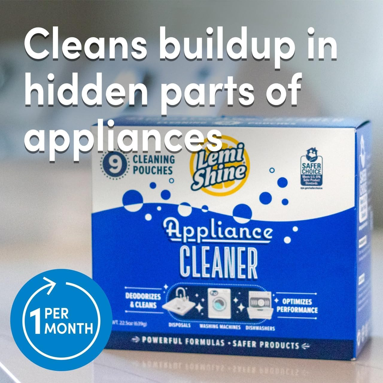 Appliance Cleaner & Deodorizer – Dishwasher, Washing Machine, and Garbage Dispos