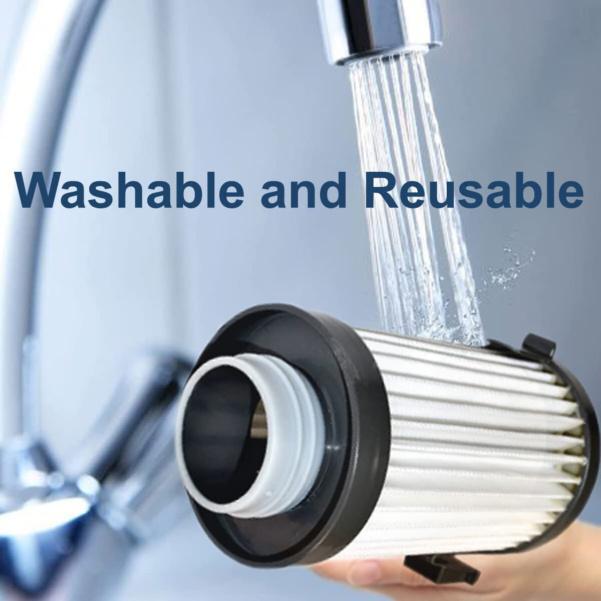 HQRP Washable and Reusable Filter for Eureka Optima Pet Lover Oh! – 439AZ