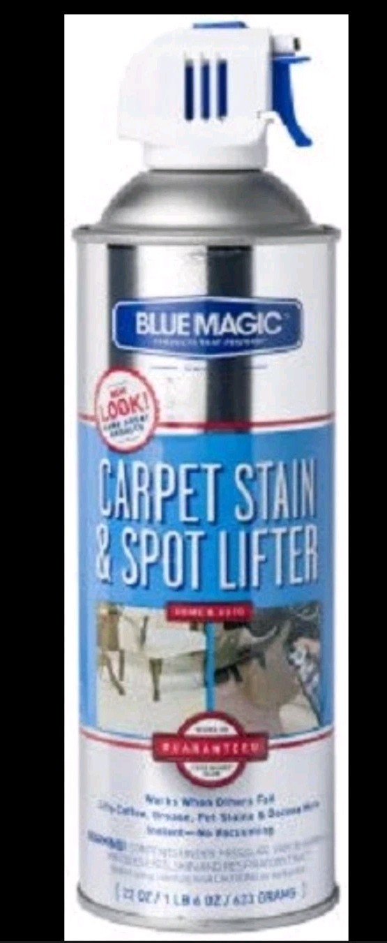 Blue Magic 22 oz Aerosol Carpet Stain & Spot Lifter Spray *READ 1.5 Cans