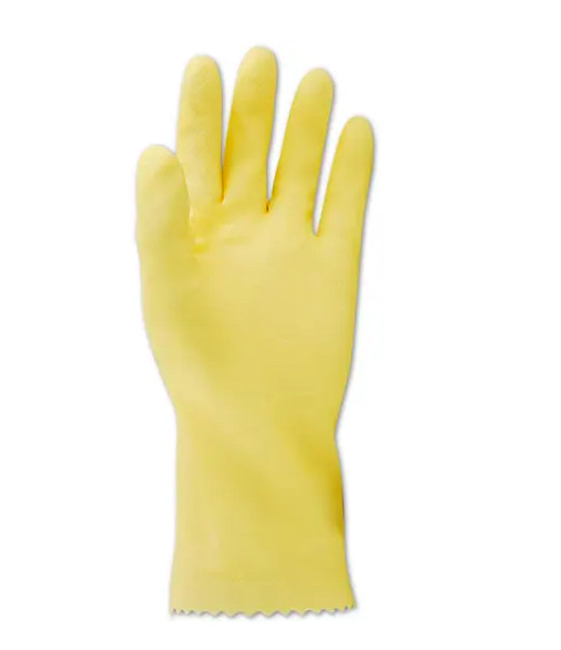 12PR Ansell AlphaTec 88-394 Chemical Resistant Rubber Latex Work Gloves Size 7