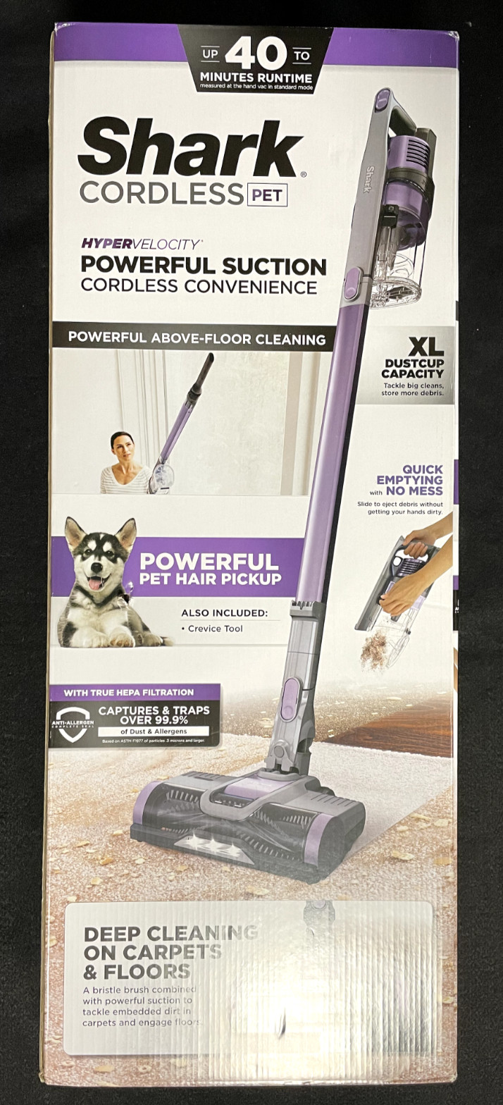 Shark IX141H Pet Cordless Stick Vacuum with Anti-Allergen open box!!!!