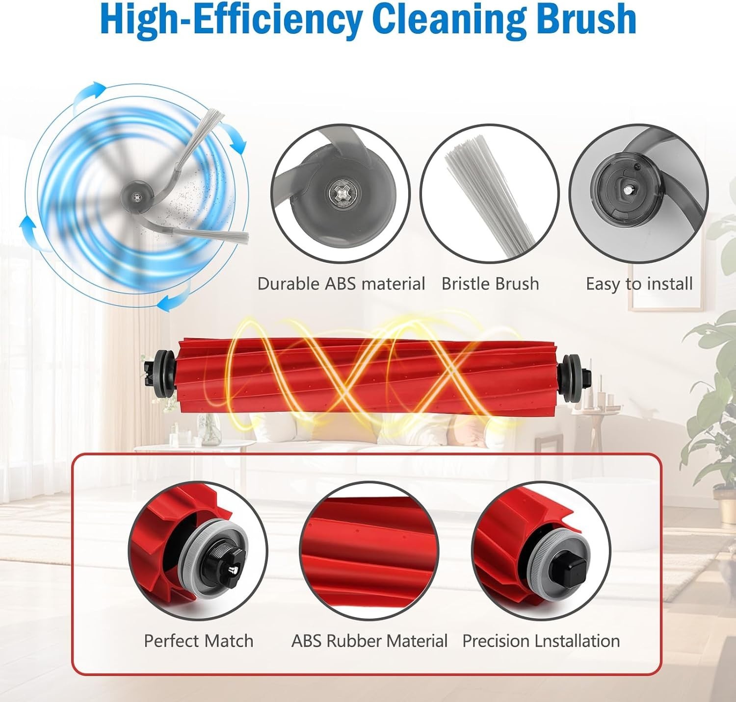 Ultimate 27 Count Accessories Kit for Roborock QV 35A/QV 35S – Enhanced Cleaning