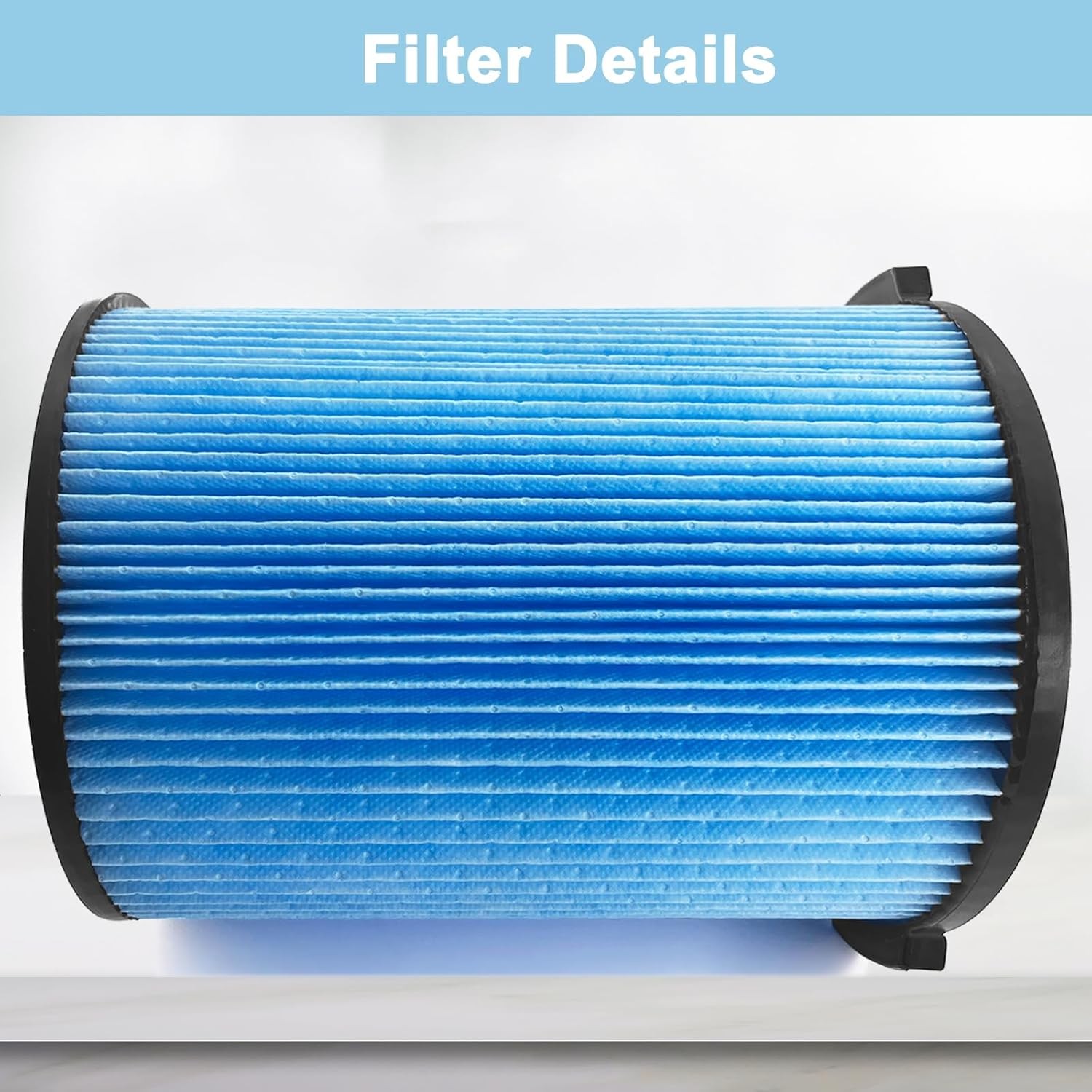 Replacement VF5000 Vacuum Filter for Rigid 6-20 Gallon Vacuum fits RV2400A