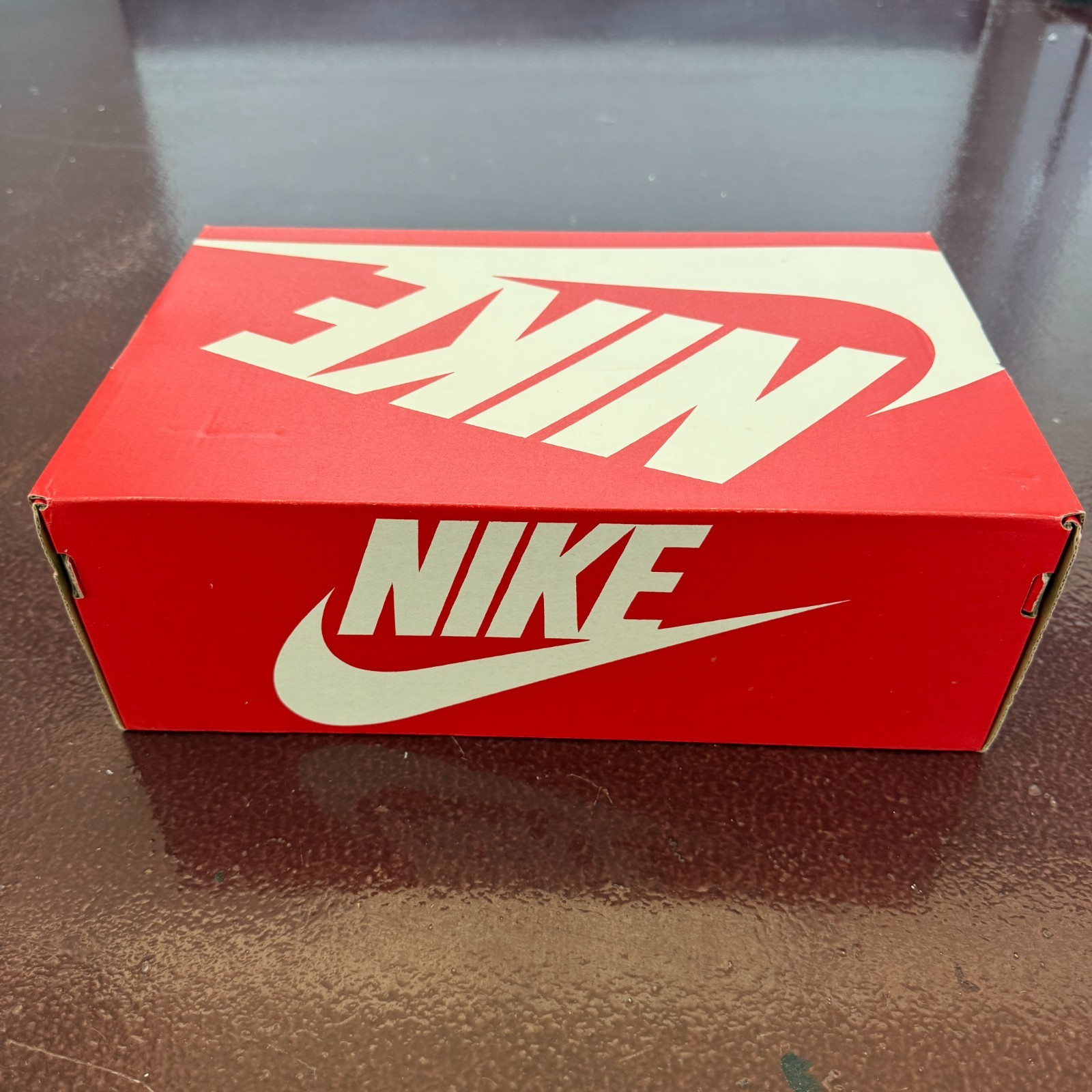 Nike Empty Shoe Box Red White Swoosh Original Packaging Size 8 9 WMNS BOX ONLY