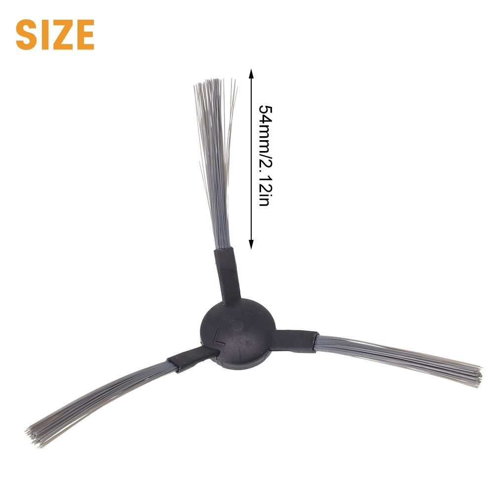 6 Pcs/Set Side Brushes For MAMNV BR150/BR151 Practical Sweeper Accessories