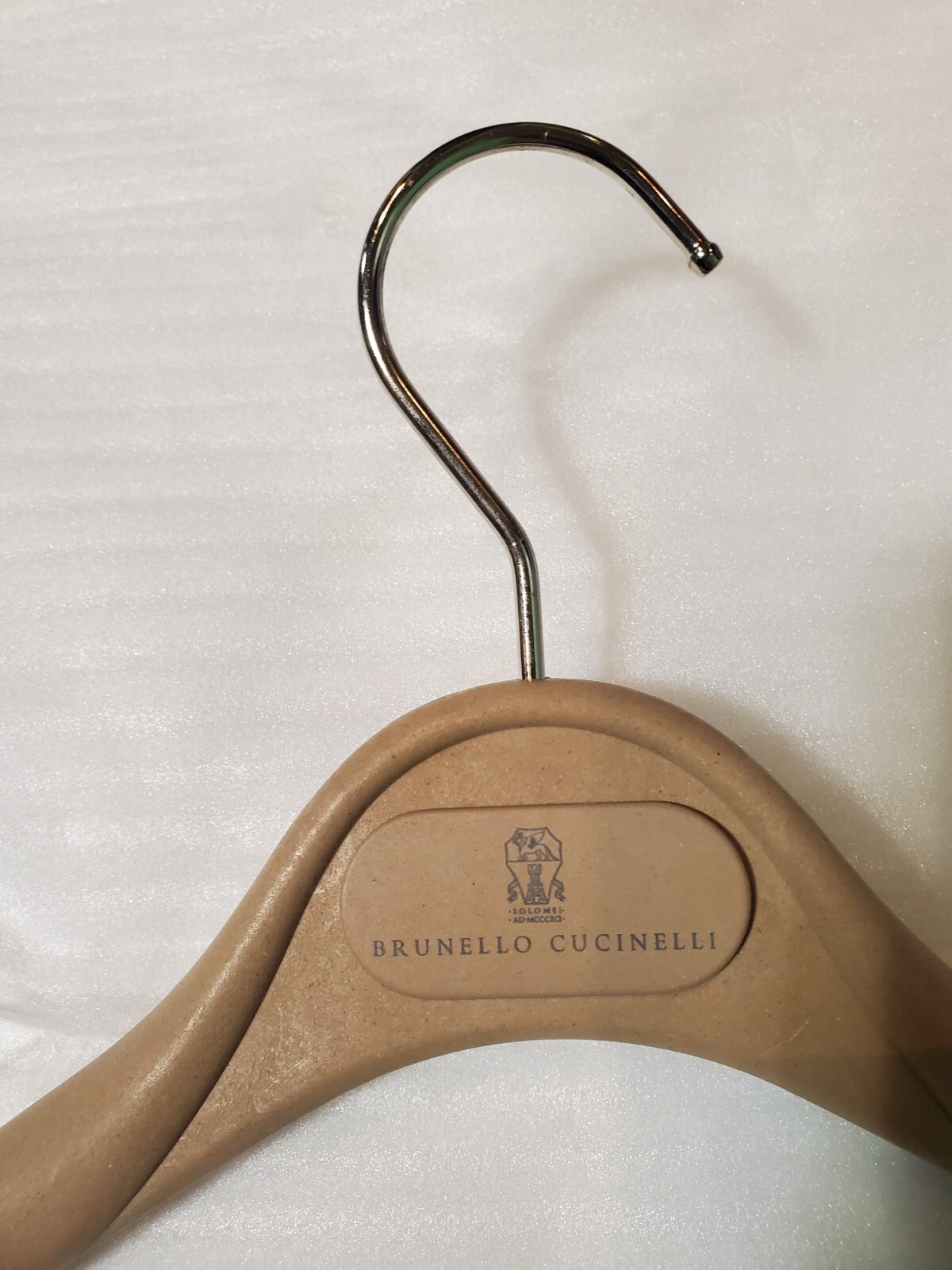 Brunello Cucinelli Cashmere Clothes Coat Hanger 15” Jacket 39 CM