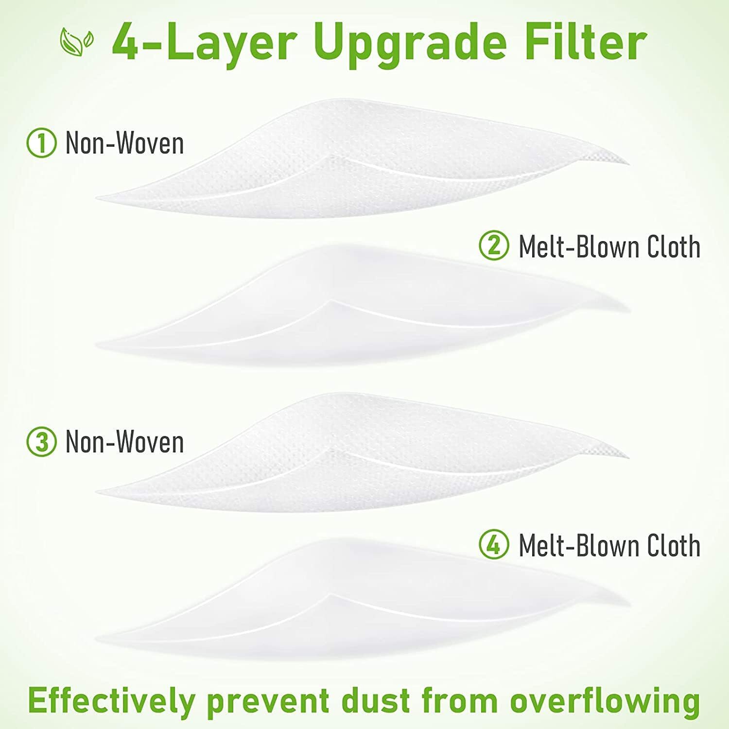 Replacement Dirt Disposal Dust Bags For iRobot Roomba i3 i7+ s9 s9+ Robot Vacuum