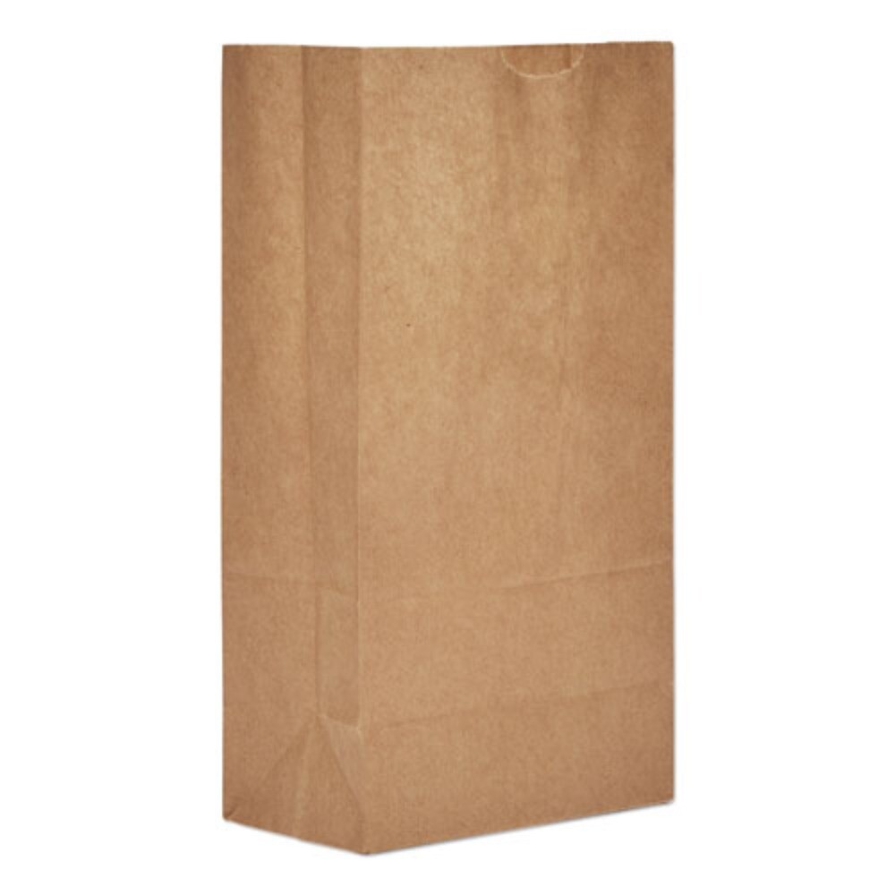 General GX5500 #5 Grocery Paper Bags w/ 50-lb. Cap. – Kraft (500/BD) New