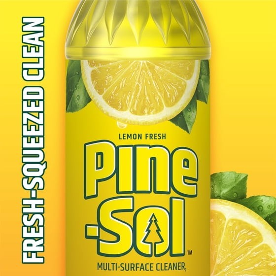 Pine-Sol Multi-Surface Floor Cleaner, Lemon Fresh, 60 Fluid Ounces