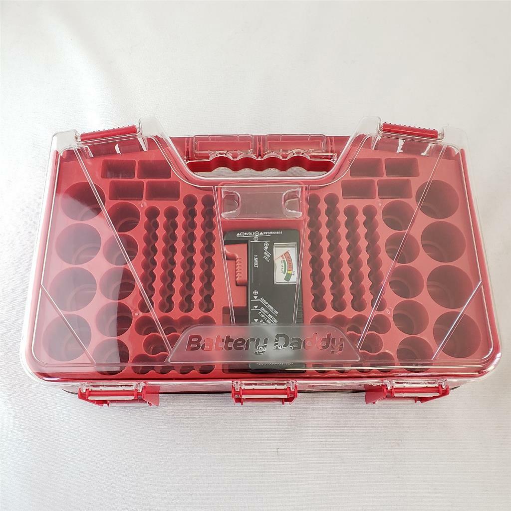 = Battery Daddy Deluxe Storage Tester MO BADADB-MO8 9.4″ x 3.7″ x 13.8″