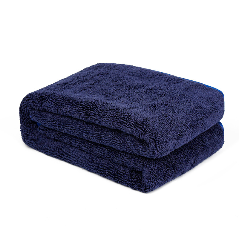 Carcarez Large Water Absorbing Car wash Microfiber Drying Towel Hemming 25 x 36″