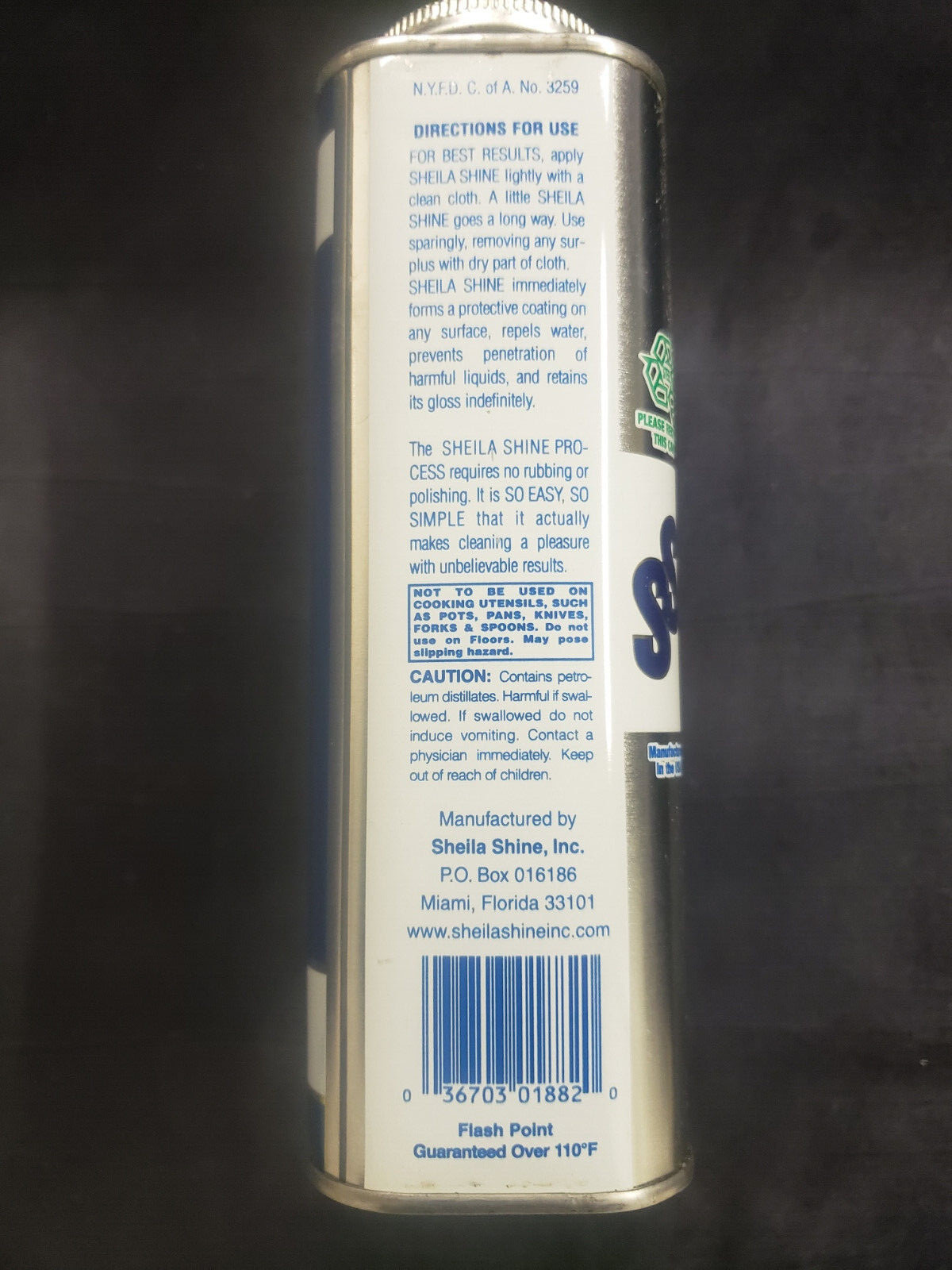 The original Sheila Shine Stainless Steel Cleaner and Polish
