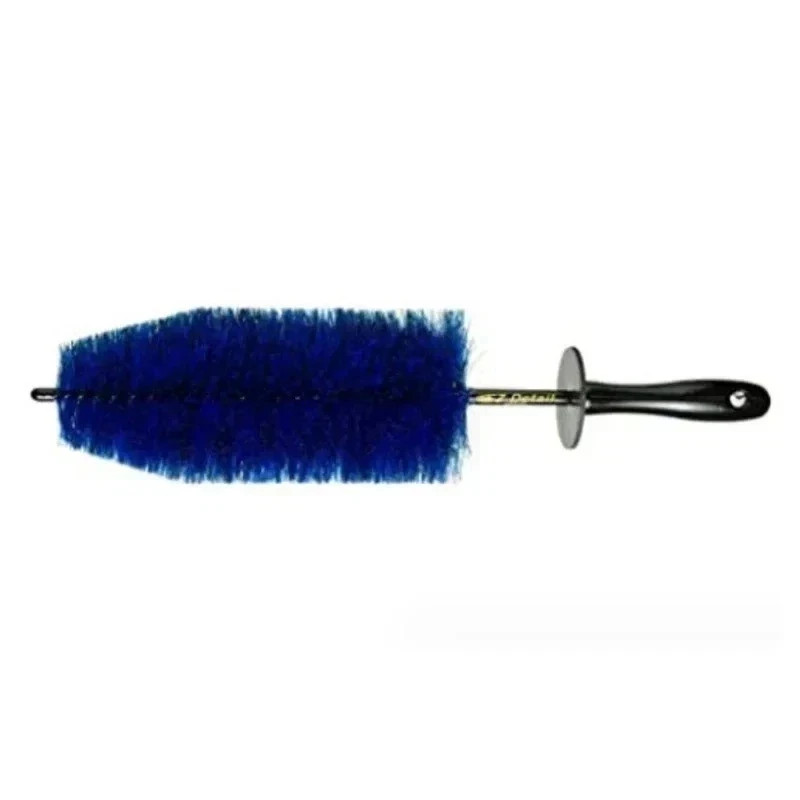 Car Wheel Multifunction Cleaning Brush Long Soft Handle Rim Hub Microfiber Brush