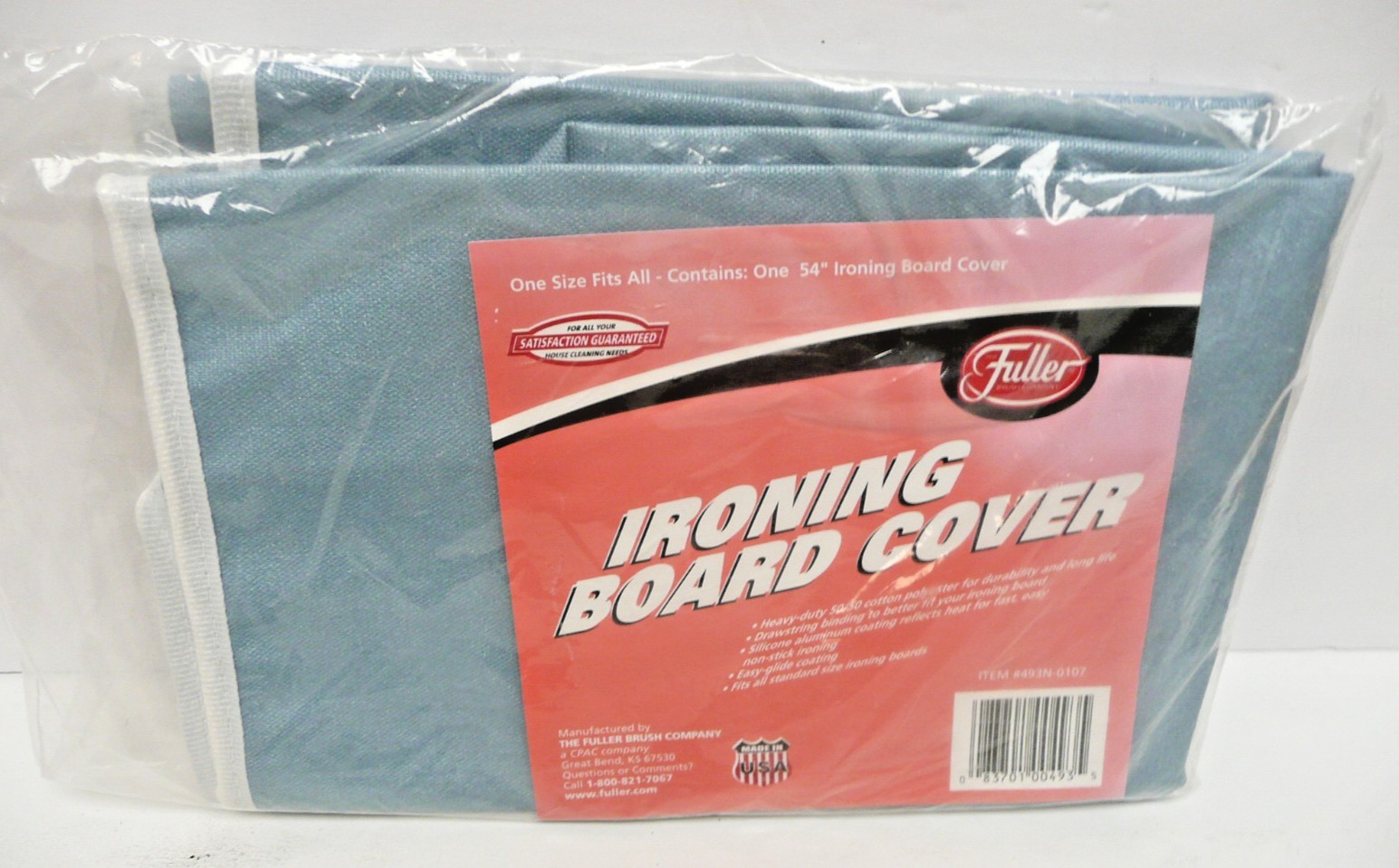 Fuller Heavy Duty Ironing Board Cover 50/50 Cotton Polyester 54″