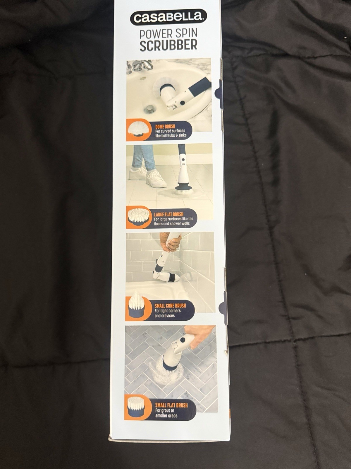 Casabella Power Spin Scrubber Brand New
