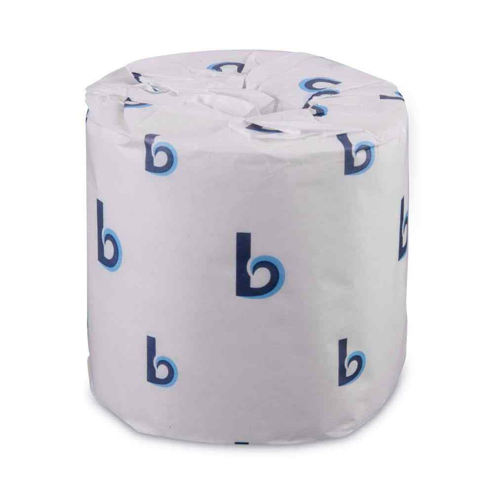 96 ROLLS Bath Tissue Toilet Paper BULK VALUE – 500 Sheets, 2-Ply, White Sheet
