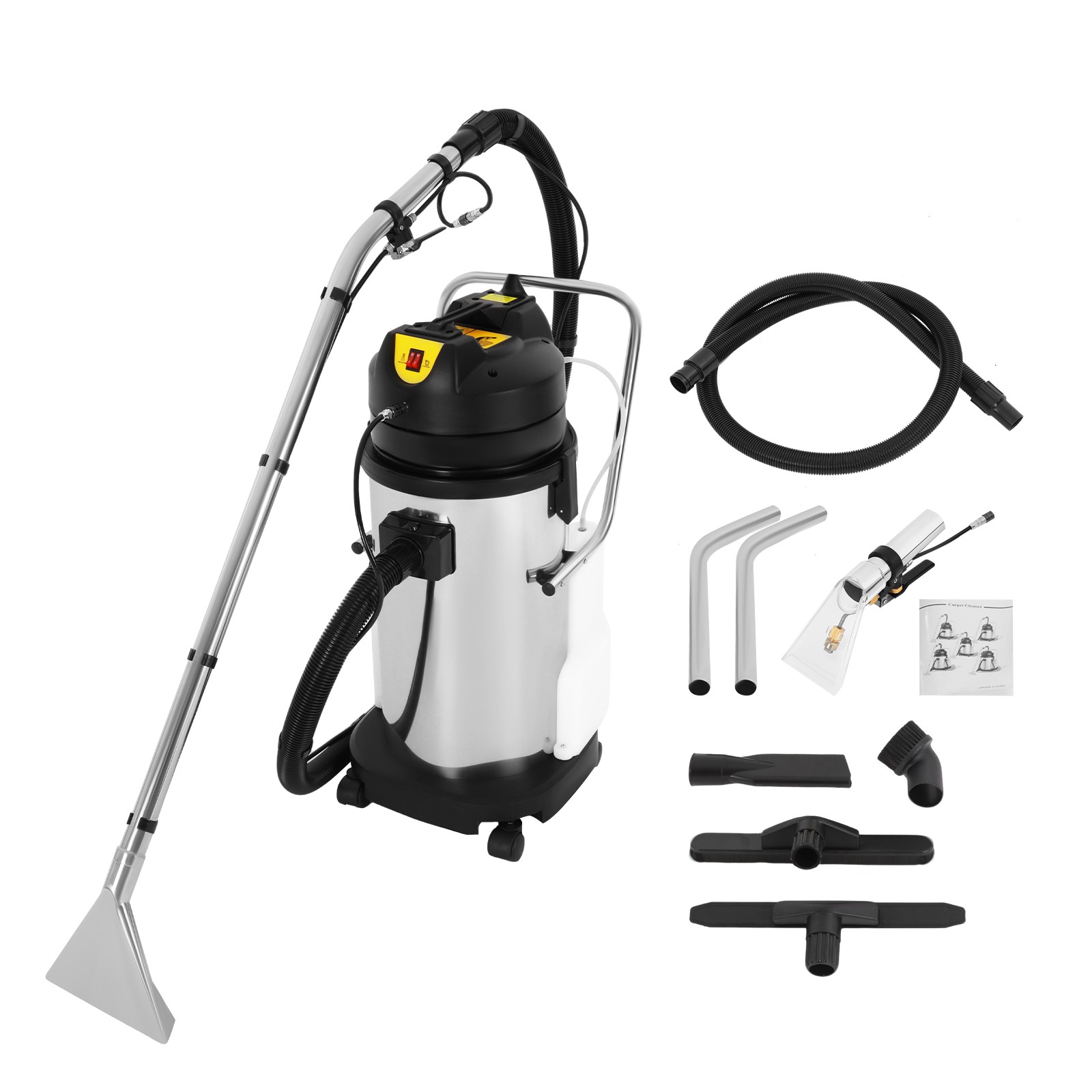 40L 3in1 Commercial Carpet Cleaning Machine, Vacuum Cleaner Extractor