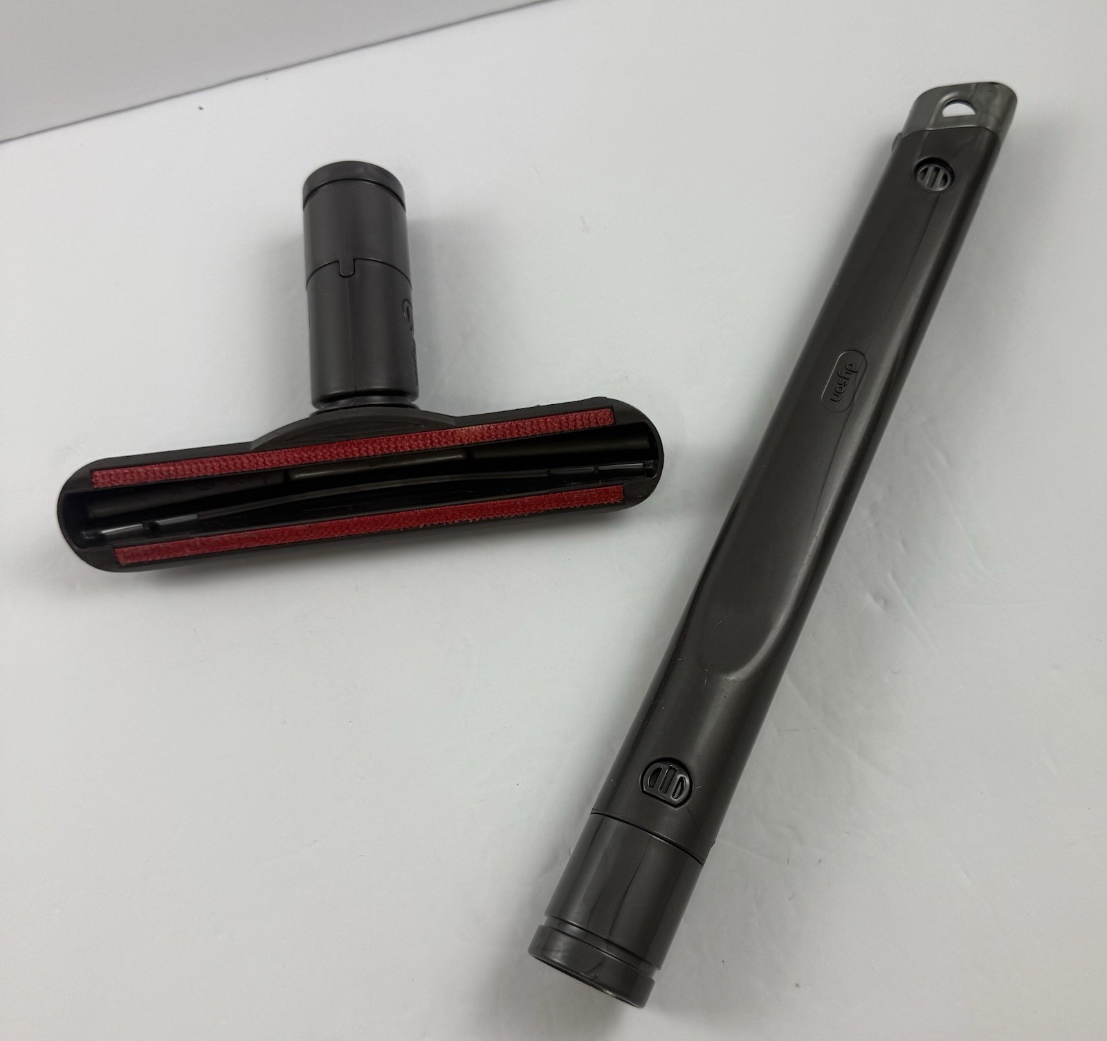 2 GENUINE Dyson Attachments Mattress Brush & Flexi Crevice Tool