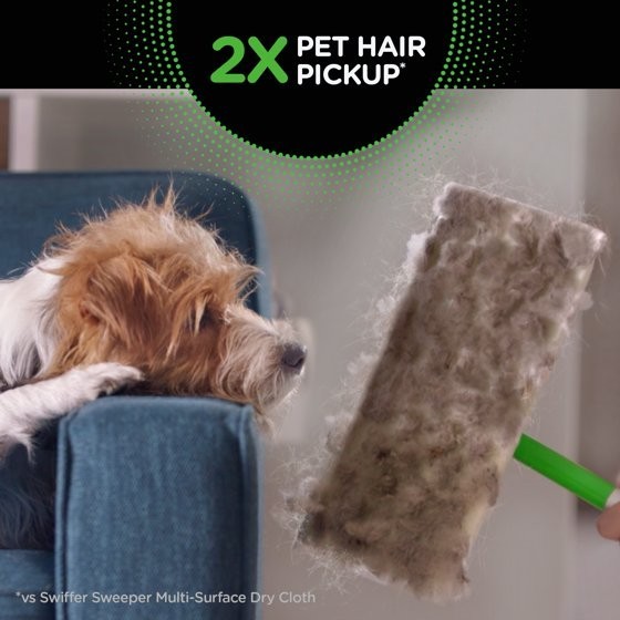 2 pack – Swiffer Hair Magnet Heavy Duty Pet Refills, Odor Defense, 32 Count