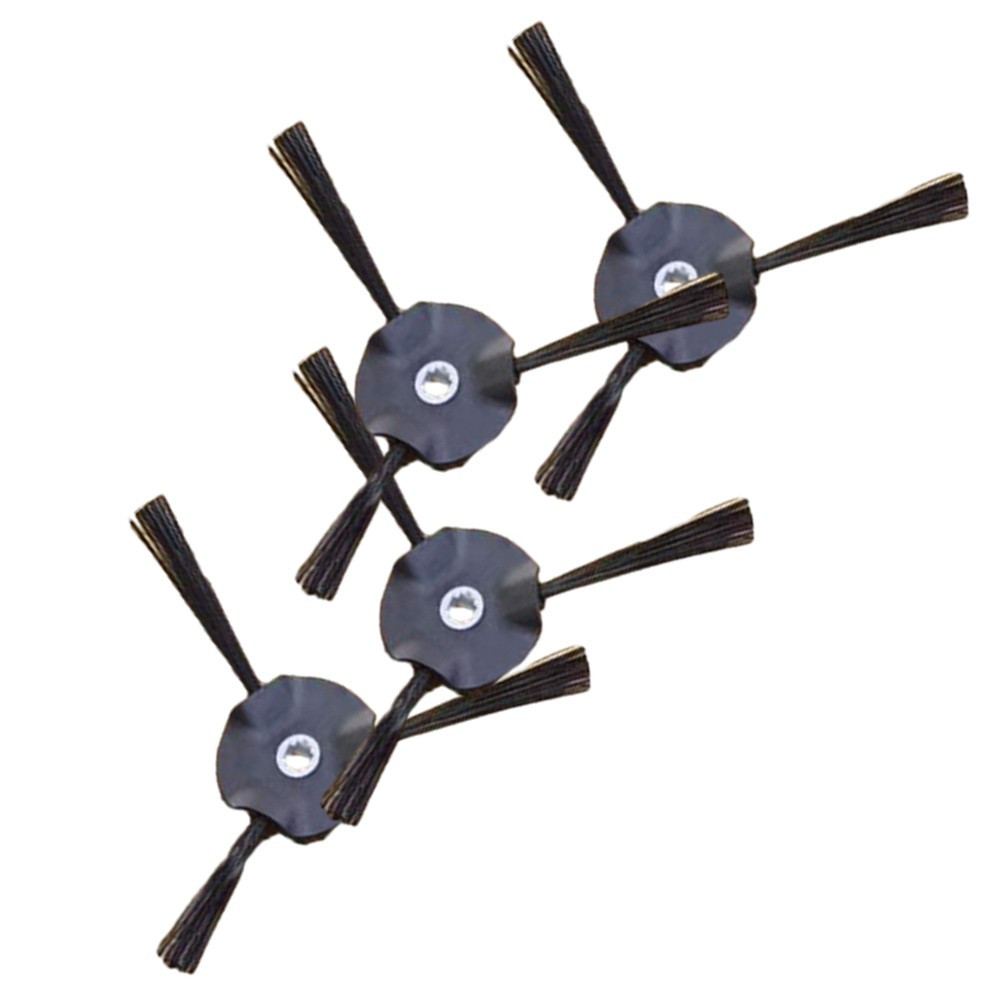 For Shark Side Brushes ABS+nylon Side Brush 4Pcs Black Brand New For Shark