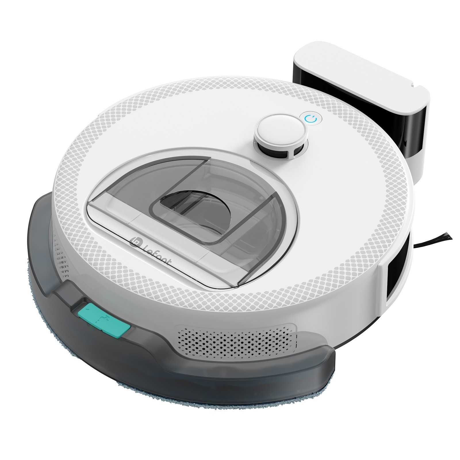 Lefant M330S LiDAR Navigation Robot Vacuum and Mop 450ml Visible Dustbin White