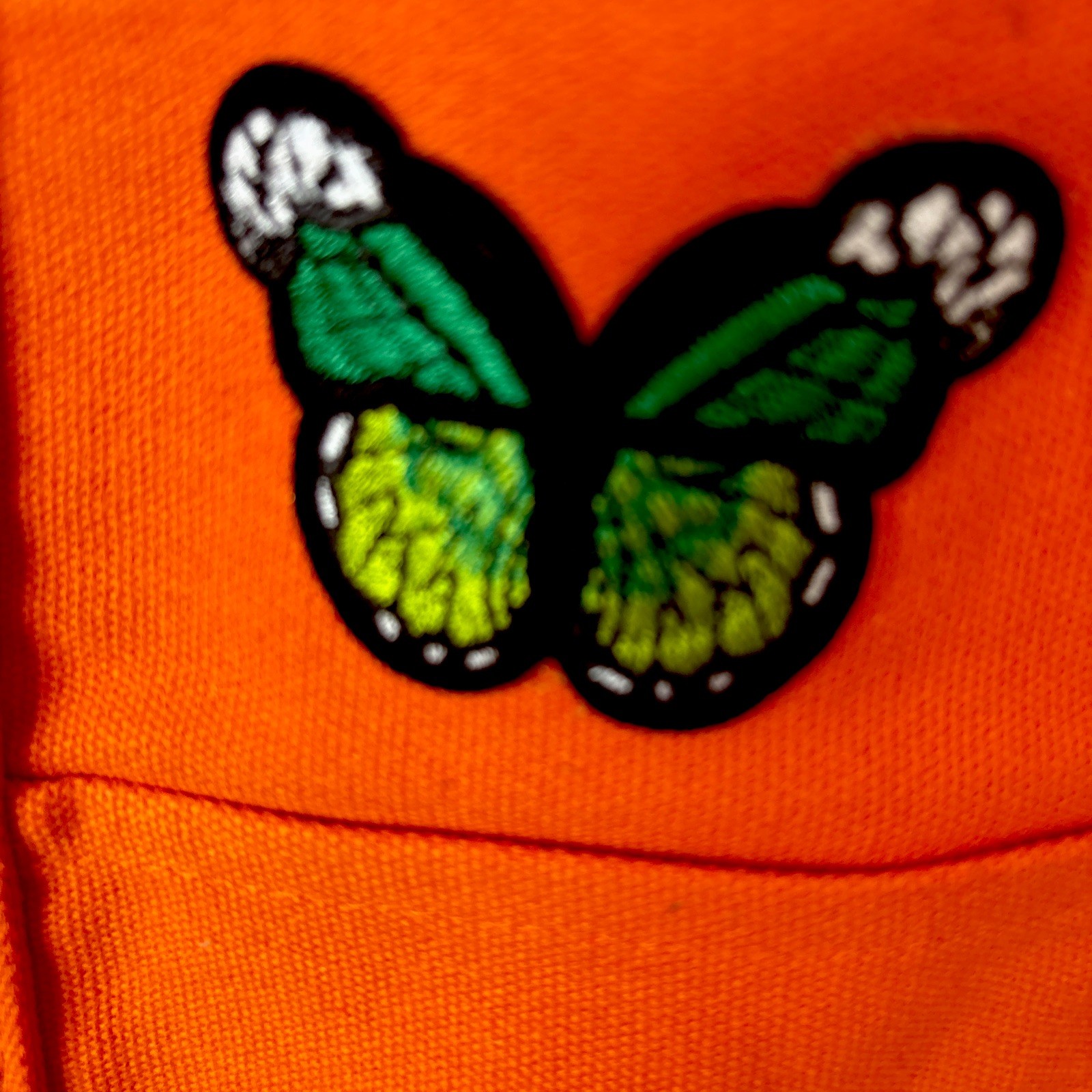 Trader Joe’s One Mini Bag Embroidery 2 Pretty Butterfly 🦋 4 Honeybee 🐝