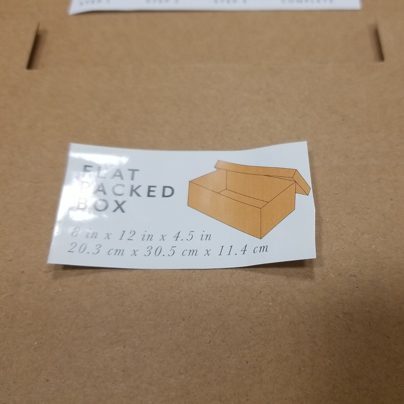 Cardboard Shoe Boxes ~ Kraft Shoe Box ~ 12″ x 8″ x 4.5″ ~ NEW Flat Packed Boxes