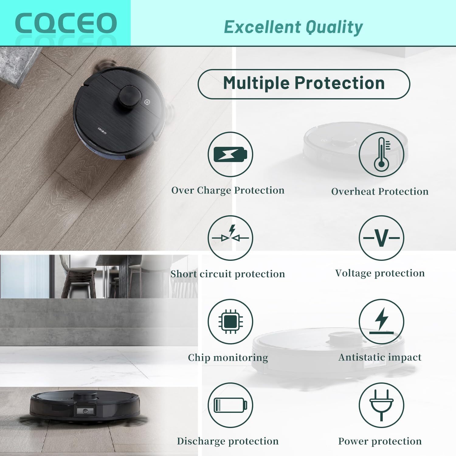 3400Mah Vacuum Cleaner Battery for Ecovacs Deebot N79 N79S N95 DN622 fr Eufy 11S