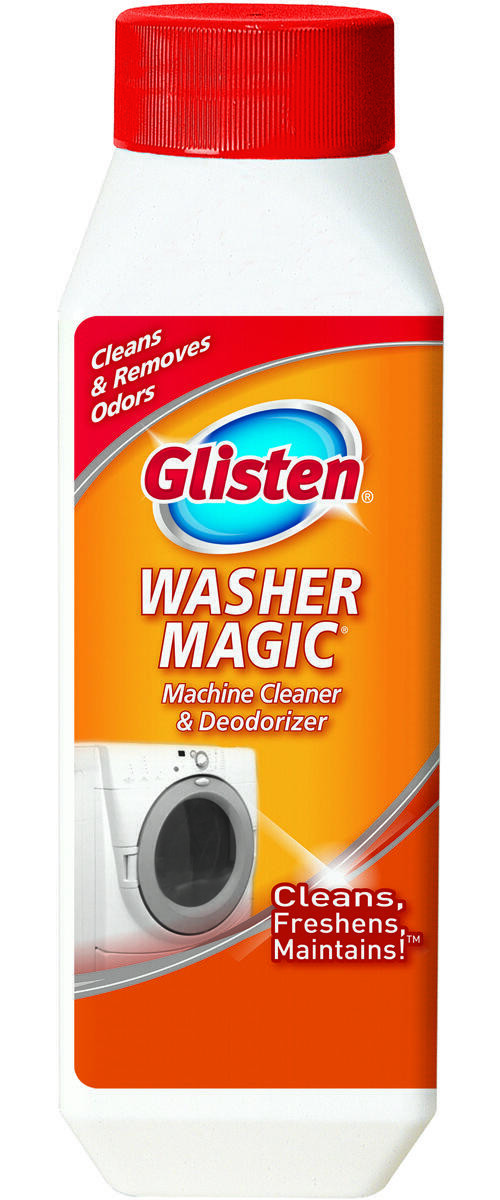 Washing Machine Cleaner and Deodorizer, 12 oz Bottle, Liquid, Floral Yellow