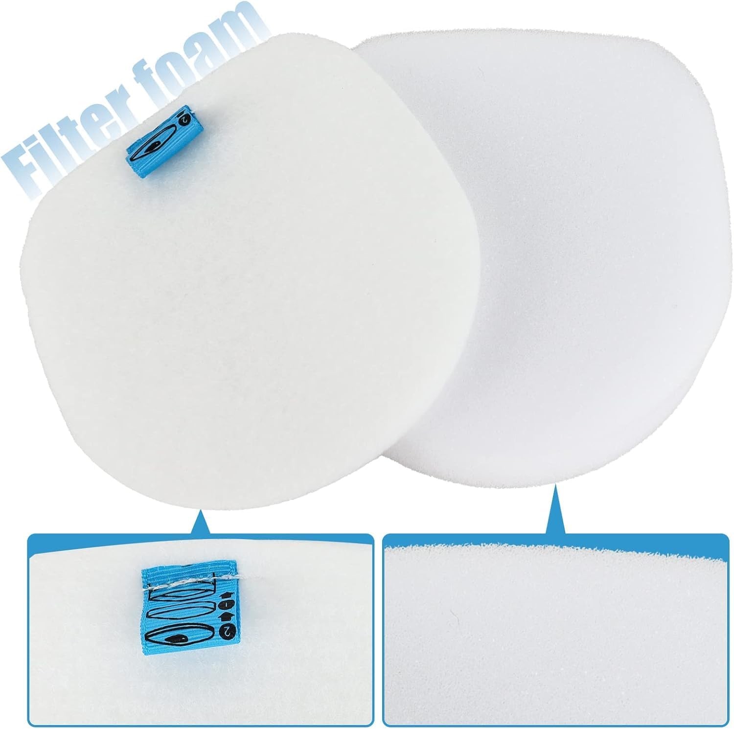 IX140 IX141 IX142 Vacuum Filters for Shark IX141 IX140 IZ140 IX142 IZ140C IZ142