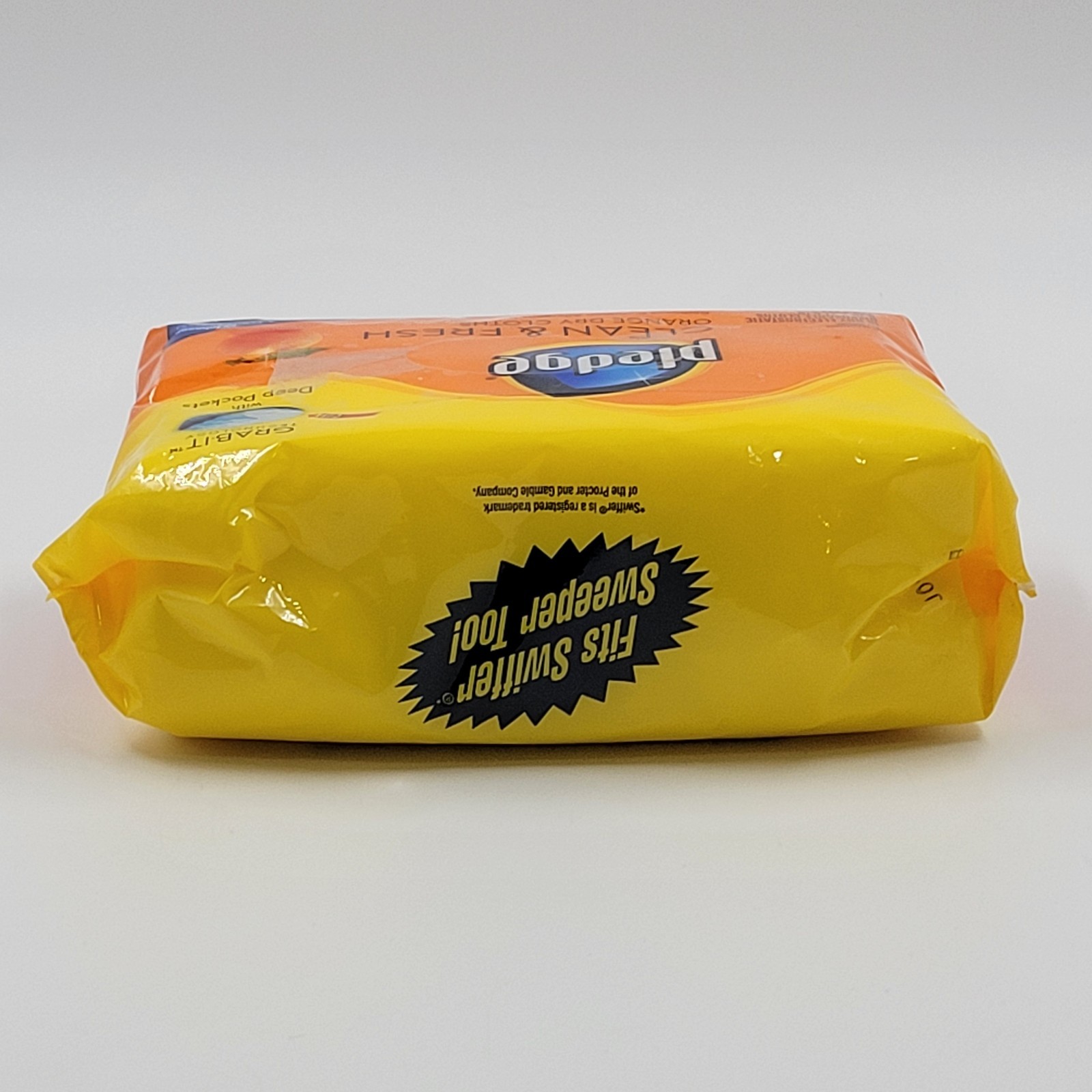 Pledge Grab It Dry Cloths Orange 16 Dry 8 in x 11.5 in Disposable Cloths