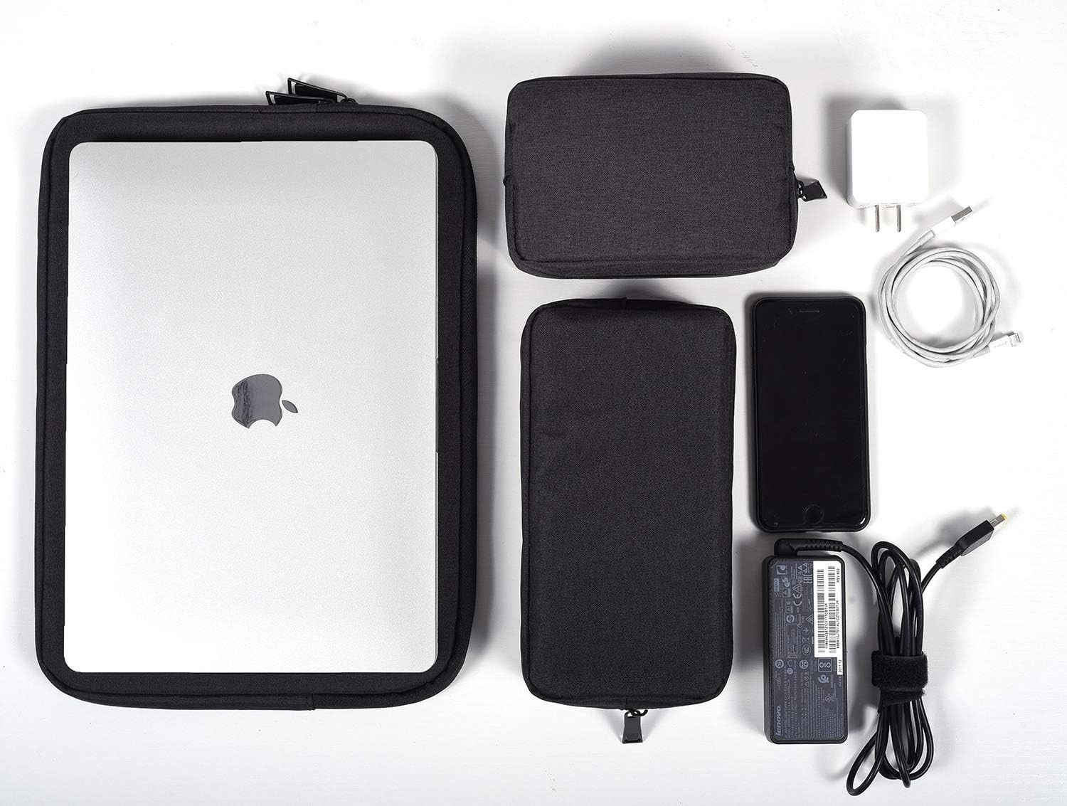Canvas Waterproof Universal Electronic Accessories Organizer for Power