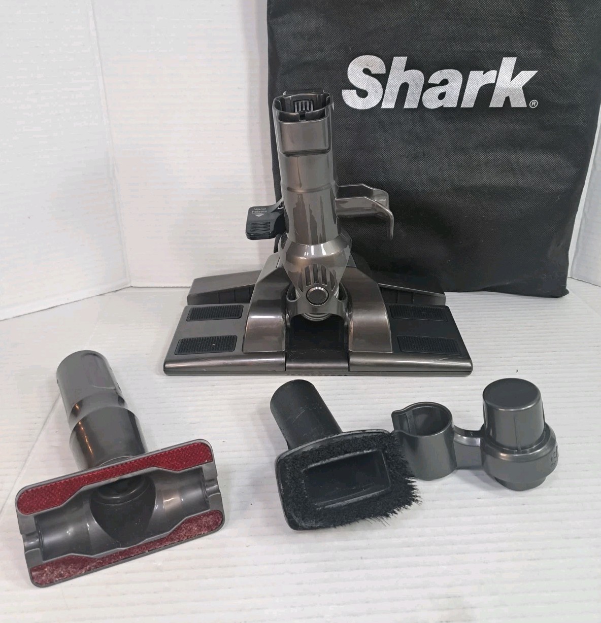 Shark Hard Floor Genie Attachment for Rocket HV320 UV450 + Tools Wand Clip Bag