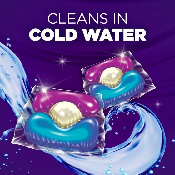 ARM & HAMMER Plus OxiClean 5-in-1 Laundry Detergent Power Pks, Fresh Burst 42cnt