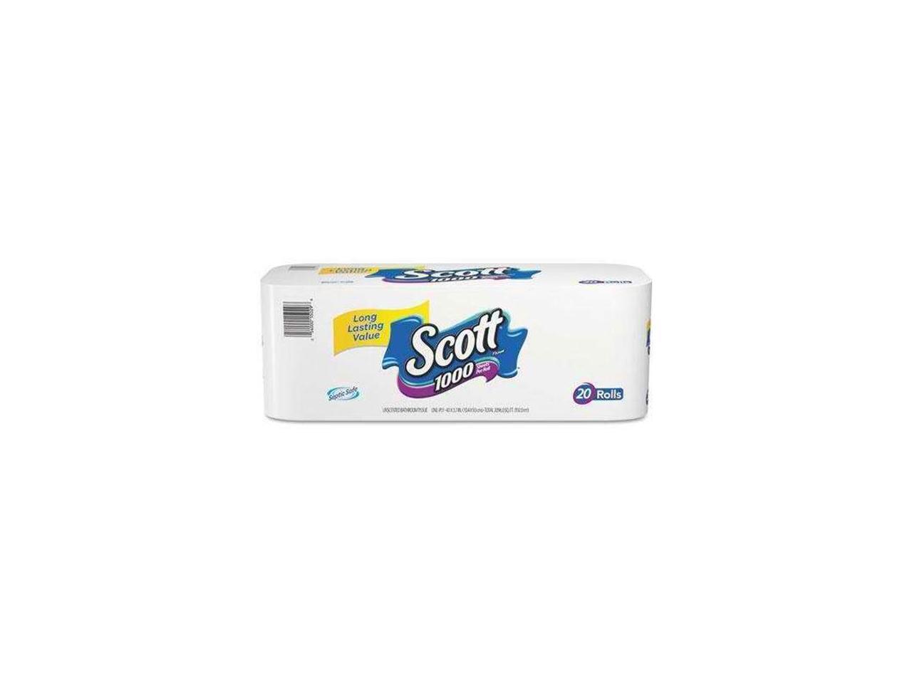 Kimberly Clark Consumer 20032 1000 Bathroom Tissue, White