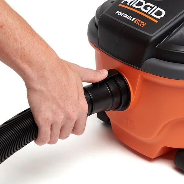 1-7/8 In. X 14 Ft. Tug-A-Long Locking Vacuum Hose for RIDGID Wet/Dry Shop Vacuum