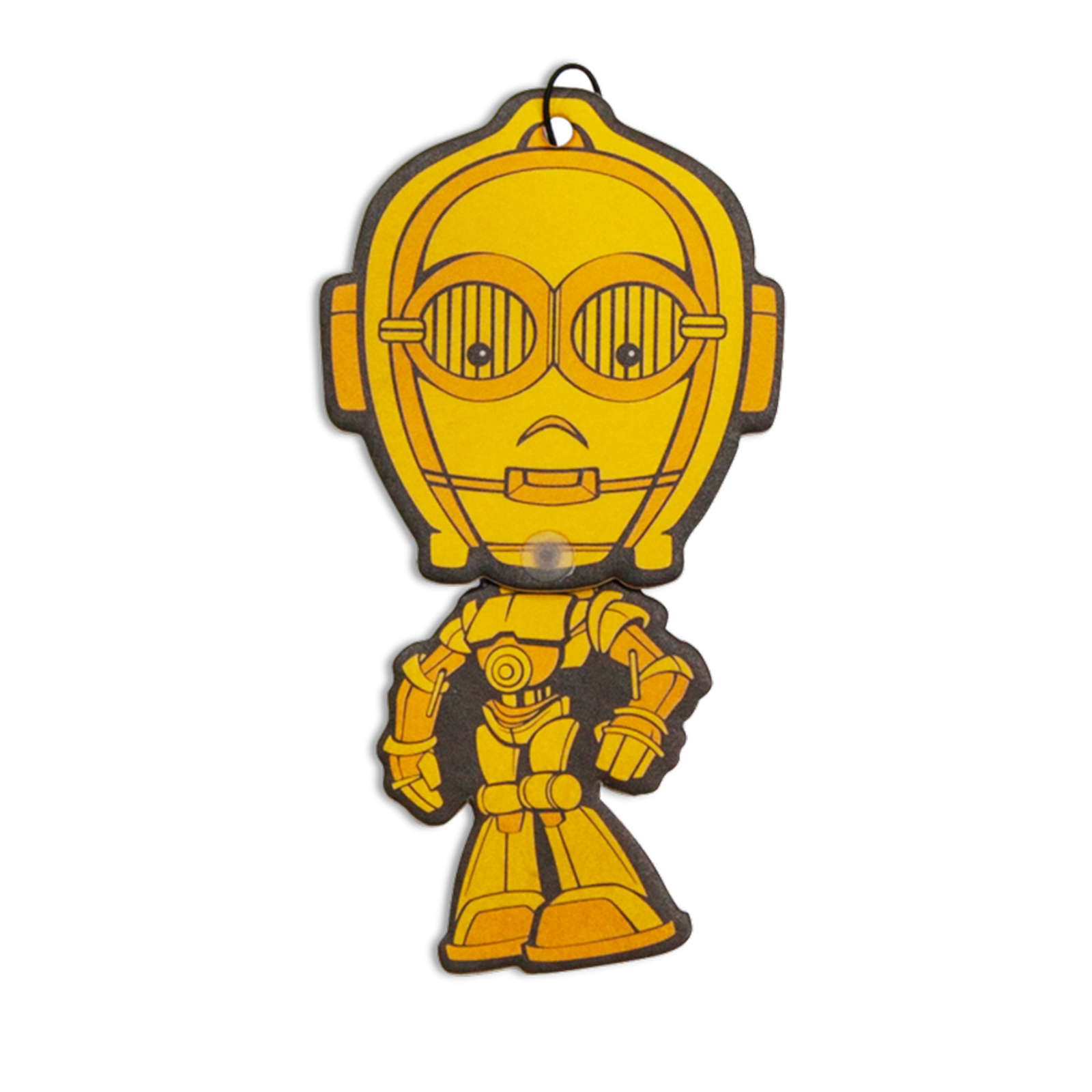 Star Wars C-3PO Wiggler 1-Pack Vanilla Air Freshener Yellow