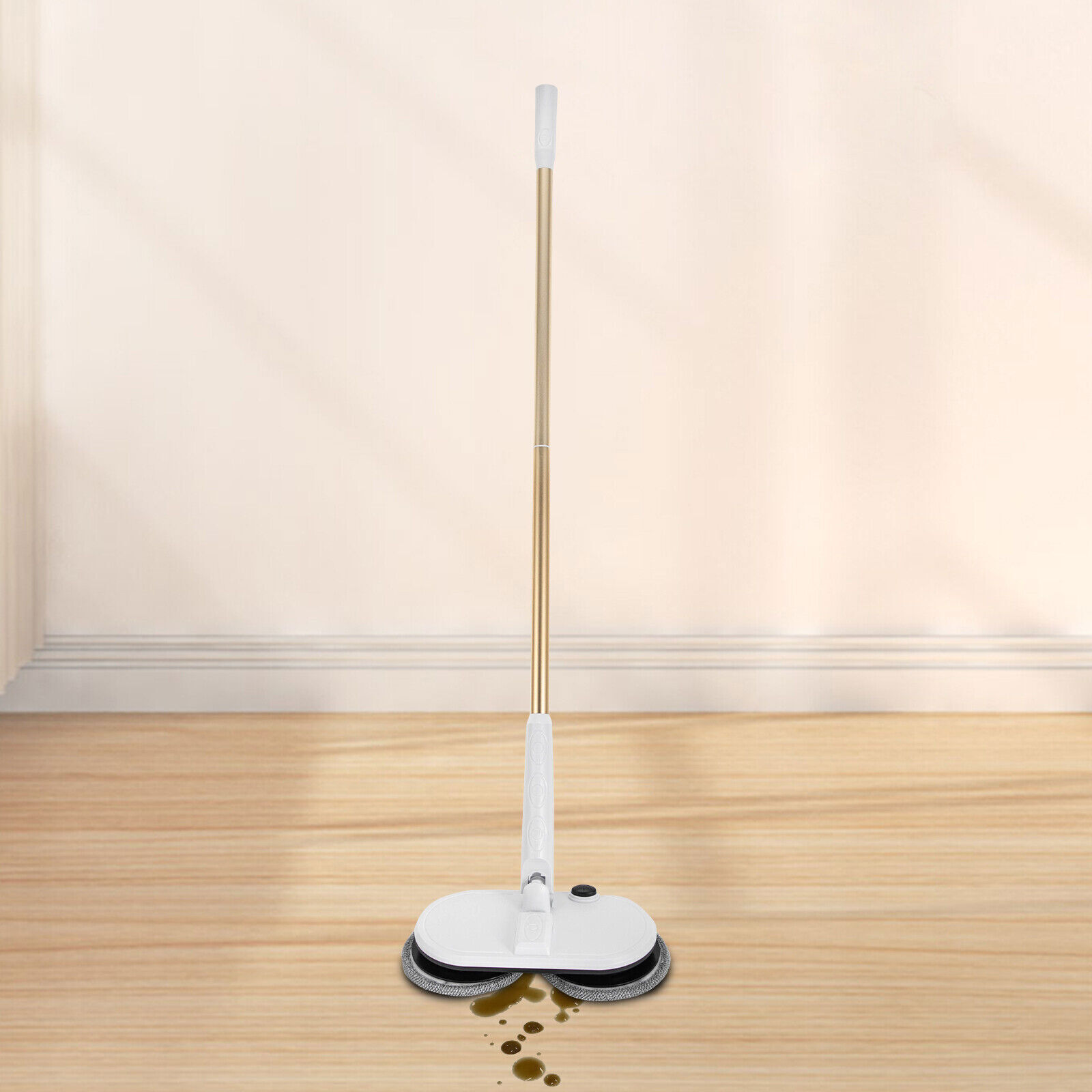 For Floor Cleaning Dual Spinning Scrubber Cordless Electric Mop Spin Mops NEW