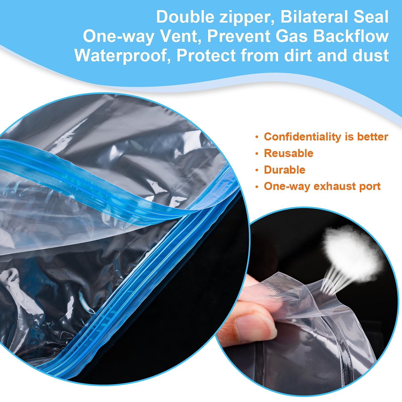 Compression Bags for Travel Storage Space Saver Travel Organizers Clothing Pa…