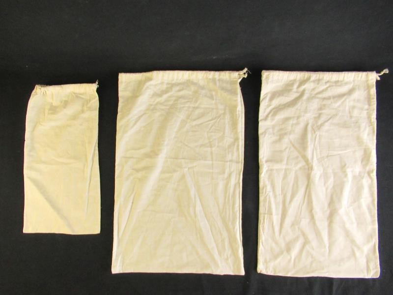 Lot of 7 Drawstring Storage Bags Nike Toms Target Gold White Beige Pre-owned