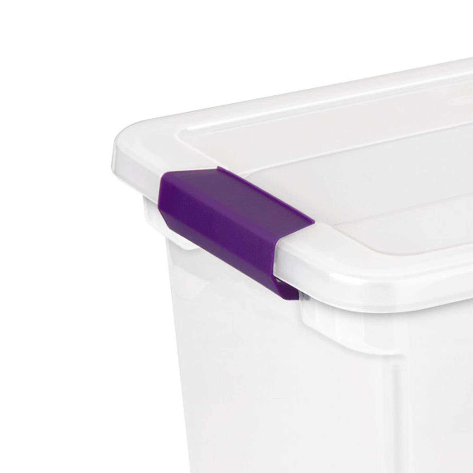 Sterilite 27 Quart ClearView Clear Plastic Stacking Storage Container (6 Pack)