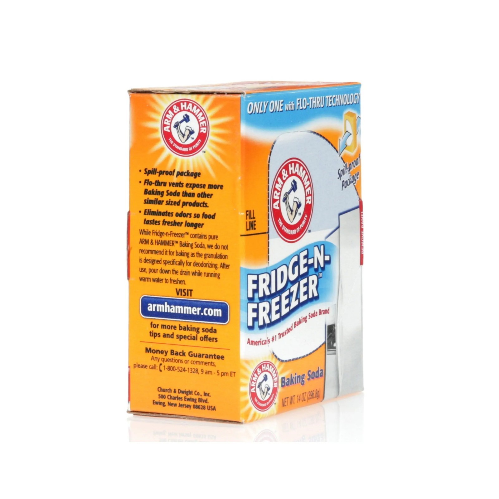 Arm & Hammer Fridge N Freezer Baking Soda Deodorizer 14 oz
