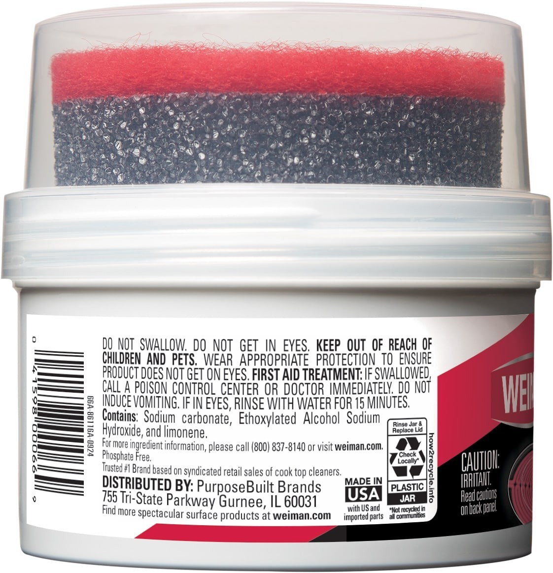 Weiman Cook Top Max Cleaner and Polish 9 oz
