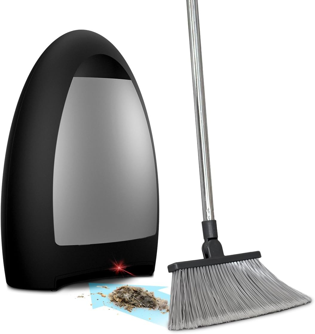 Eyevac Home Touchless Vacuum Automatic Dustpan – Great for Sweeping Pet Hair Foo