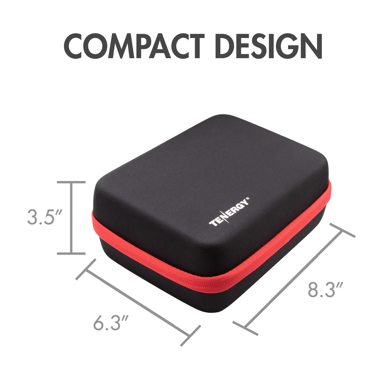 Tenergy Battery Storage Case With Free Tester Holds AA AAA C D 9V Lot