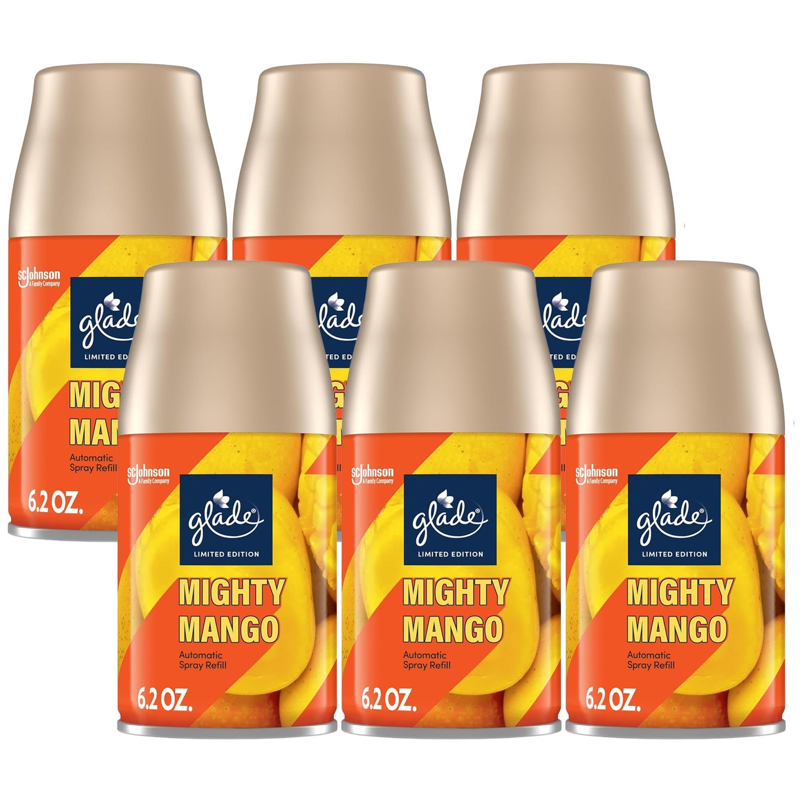 Glade Automatic Spray Refill, Mighty Mango, Scented Air Freshener for Home…