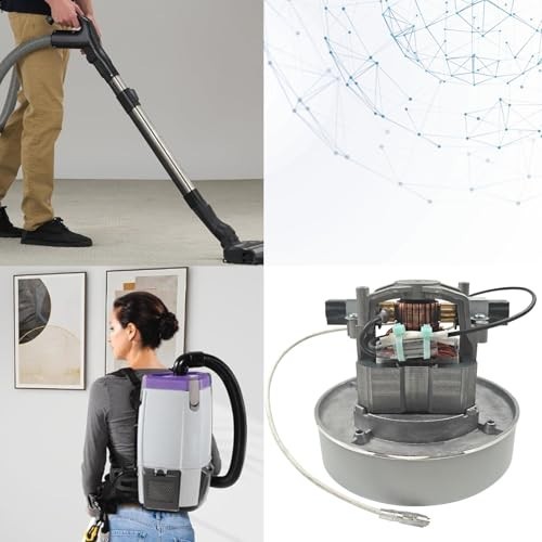 120V Vacuum Motor for Backpack Shop Vac, Replacement for ProTeam Super Coach Pro