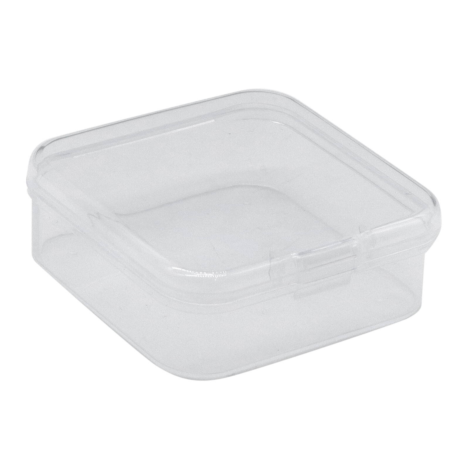 12x Small Plastic Storage Boxes Container Square Box Coins Screws Jewelry Crafts